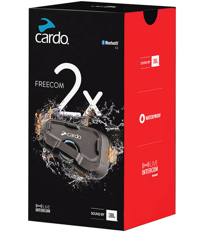 Cardo Freecom 2X Kommunikationssystem Einzelset