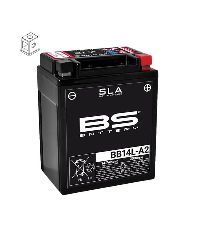 BS Battery BB14L-A2 SLA ready to use