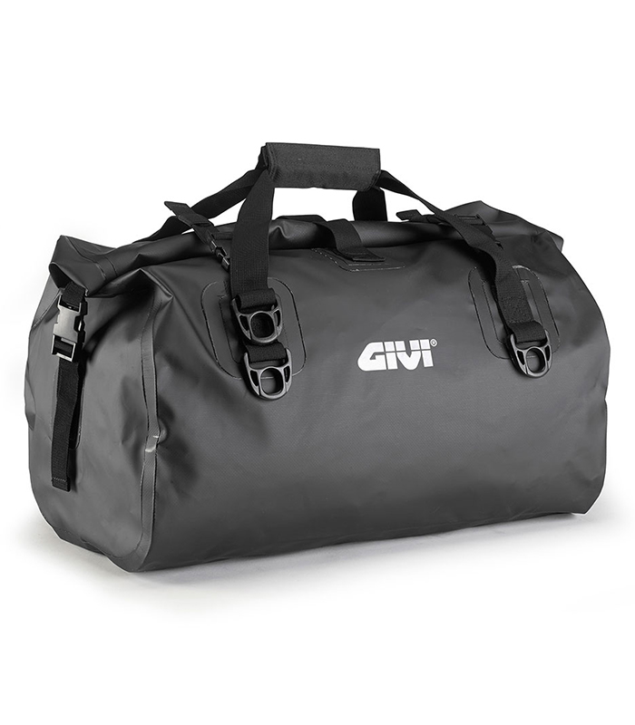 Givi Easy-Bag Wasserdichte Gepäckrolle mit Tragegurt Schwarz 40L