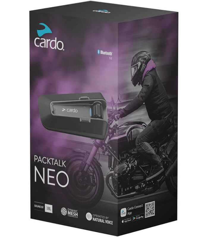 Cardo Packtalk Neo Kommunikationssystem Einzelset