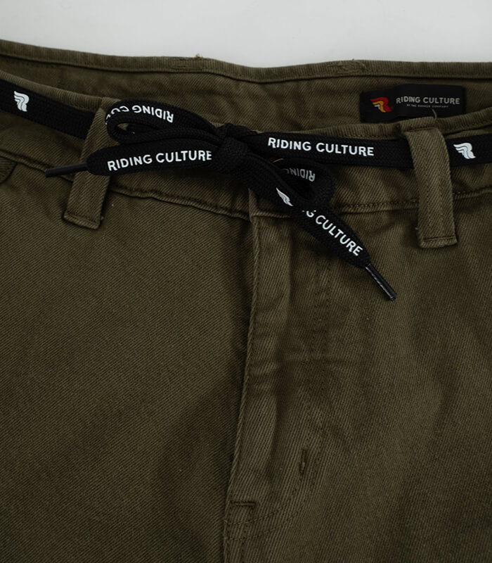 Riding Culture Cargo Olive Men Motorcycle Jeans