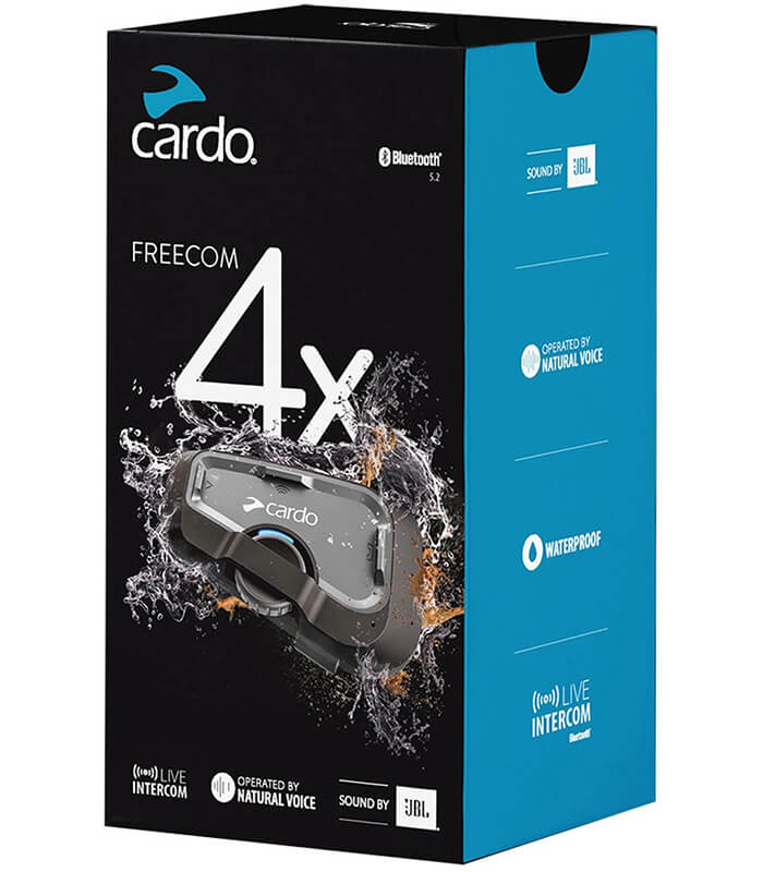 Cardo Freecom 4X Kommunikationssystem Einzelset