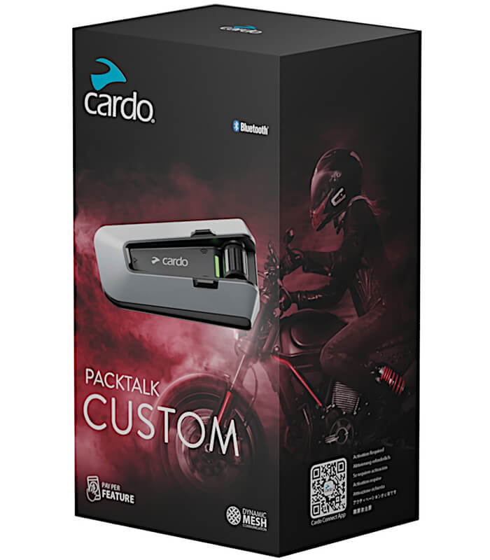 Cardo Packtalk Custom Communication Single Set