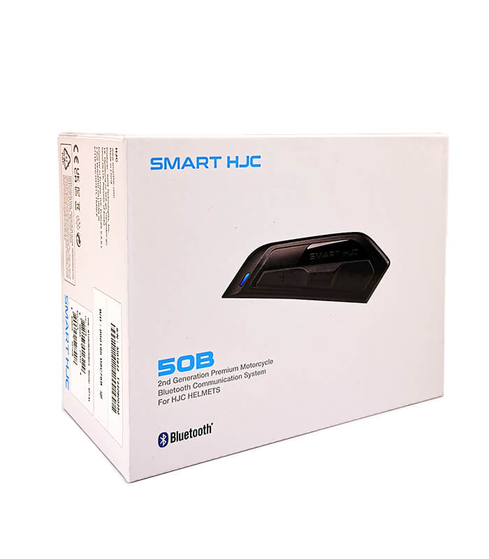 HJC Smart 50B Black Communication Single Set