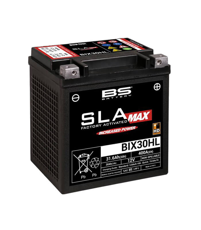 BS Battery BIX30HL SLA MAX ready to use