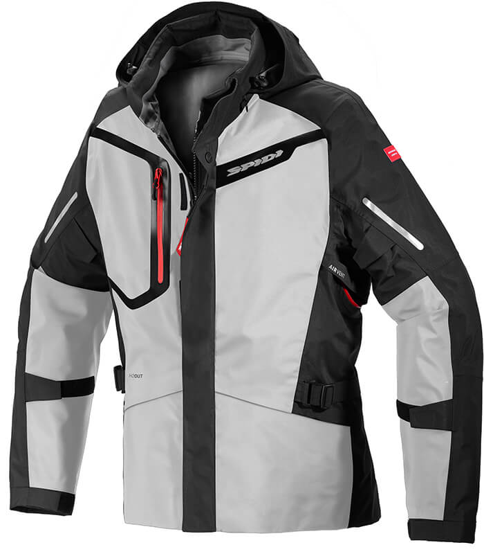 Spidi Mission-T Shield H2Out Step-InArmor Waterproof Motorcycle Outer Jacket