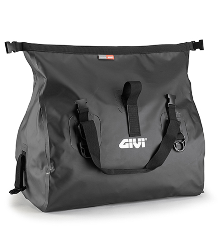 Givi Easy-Bag Waterproof Luggage Roll with Carrying Strap Black 40L