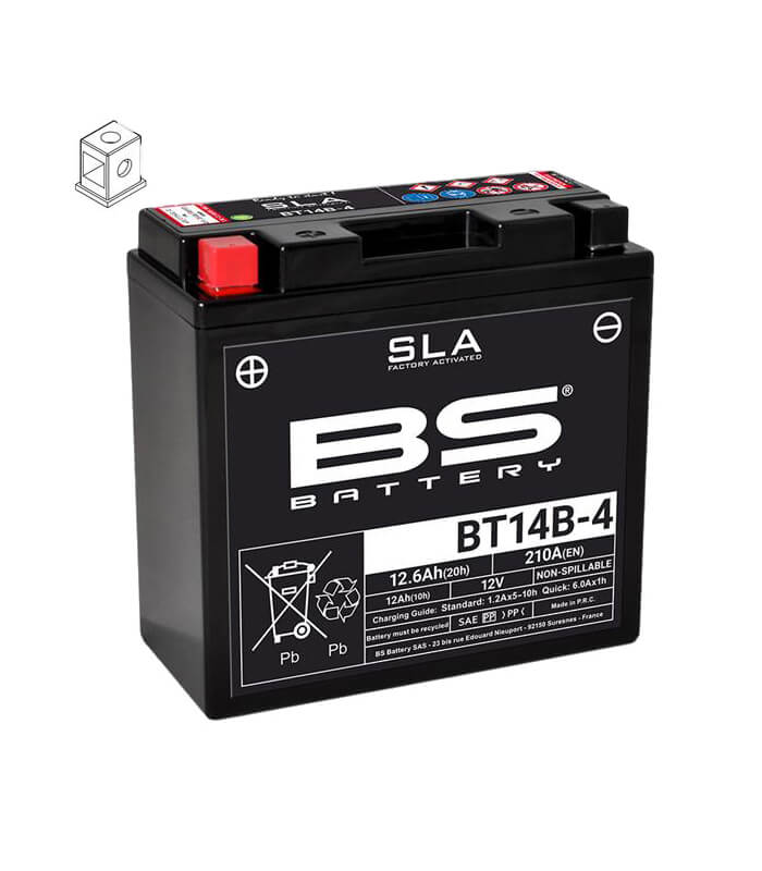 BS Batterie BT14B-4 SLA startbereit