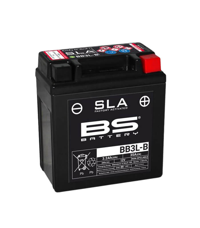 BS Battery BB3L-B SLA ready to use