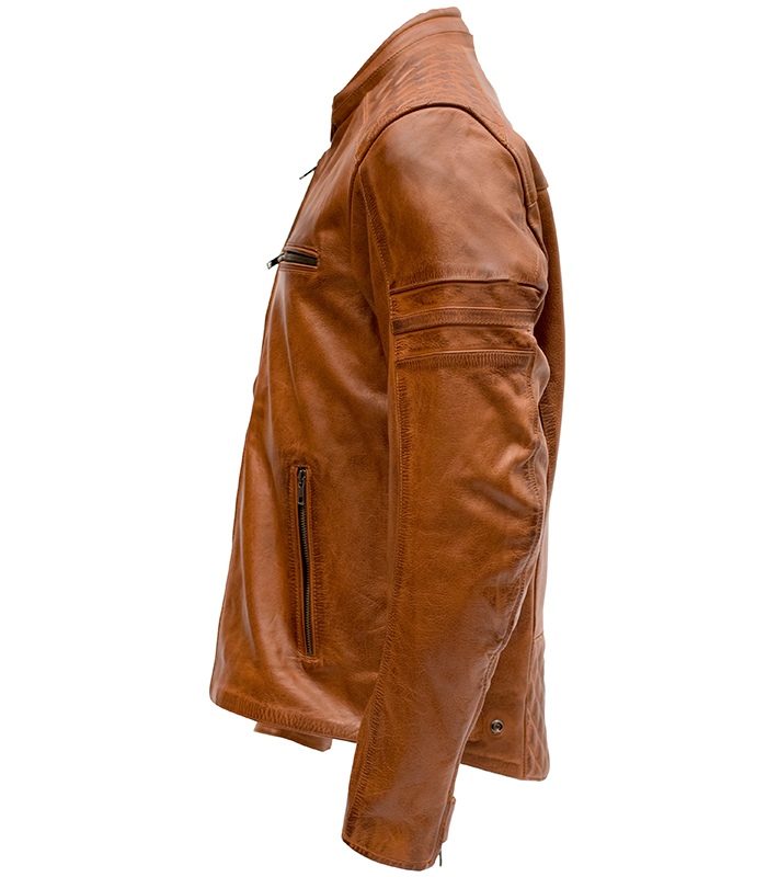 Rusty Stitches Jari Men's Leather Jacket