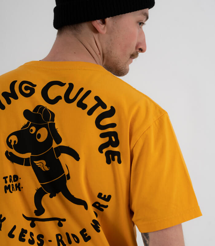 Riding Culture Tony Yellow T-Shirt